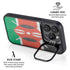 Kenya Flag Distressed iPhone 15 Pro Kickstand Case